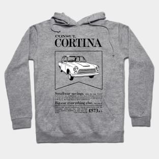 FORD CONSUL CORTINA - dealer advert Hoodie